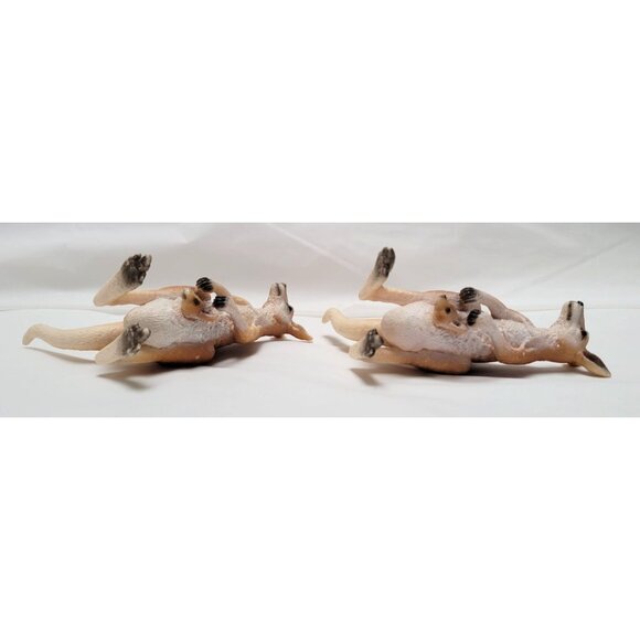 Schleich Vintage 2000 Pair of Kangaroos With Joey Resin Figurines Toys #14174 - Picture 7 of 7